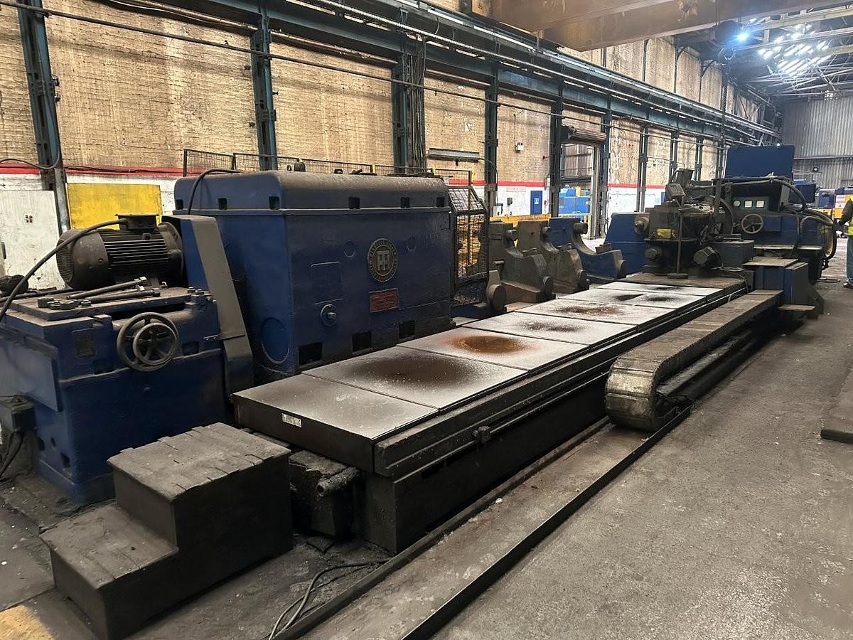 Used Herkules Siegen LAB250H 1000 x 6500mm Roll grinder