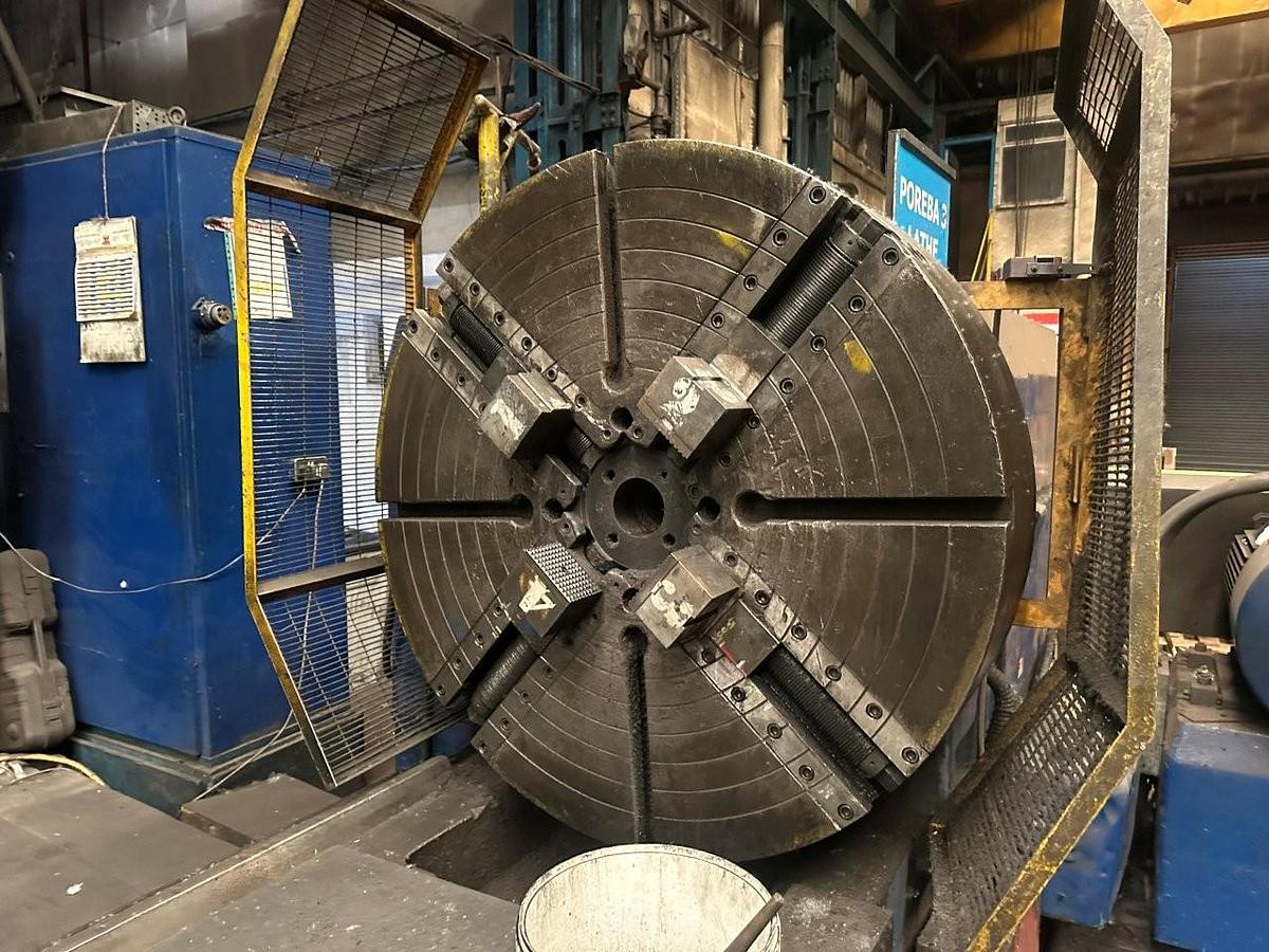 Used Poreba TCG 125 x 6000mm Heavy Duty Lathe