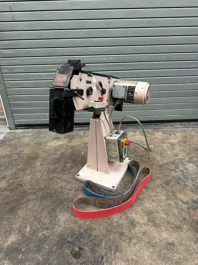 Used HM TAS 75 Belt Linisher – 75 × 2000 mm