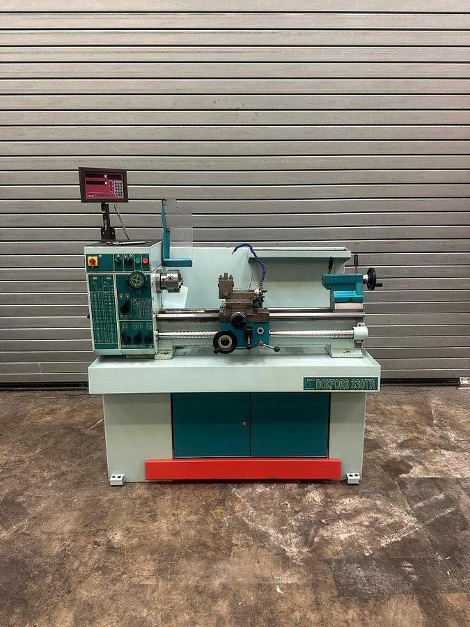 Used Boxford 330TR Straight Bed Centre Lathe