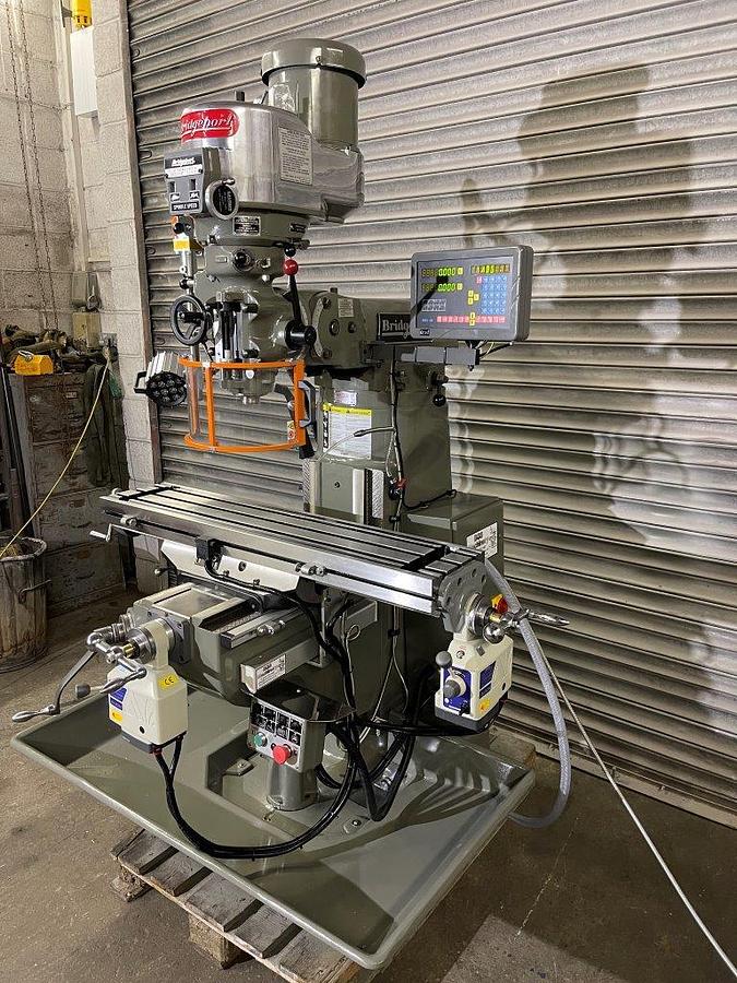 Used Bridgeport Turret Mill (Fully Rebuilt)