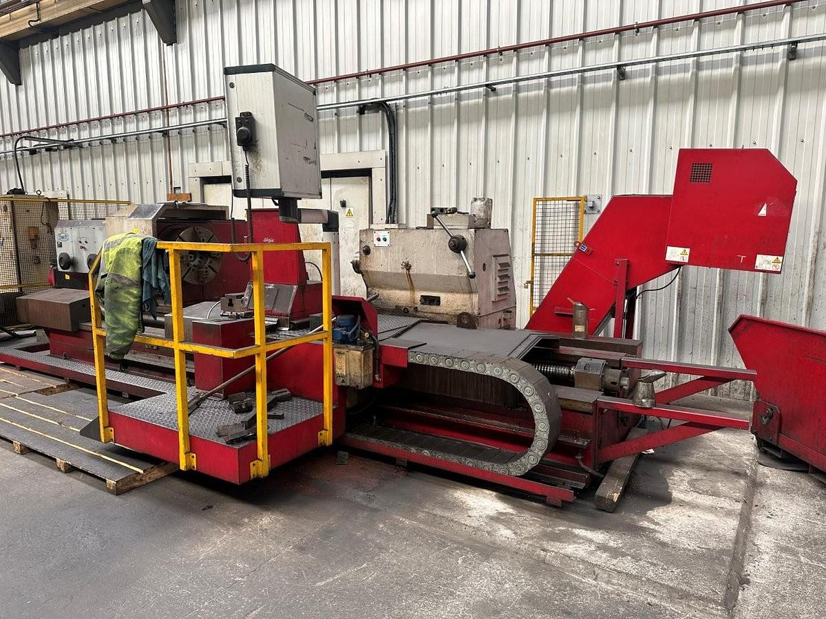 Used Swift L6500 x 3000mm CNC Roll Lathe