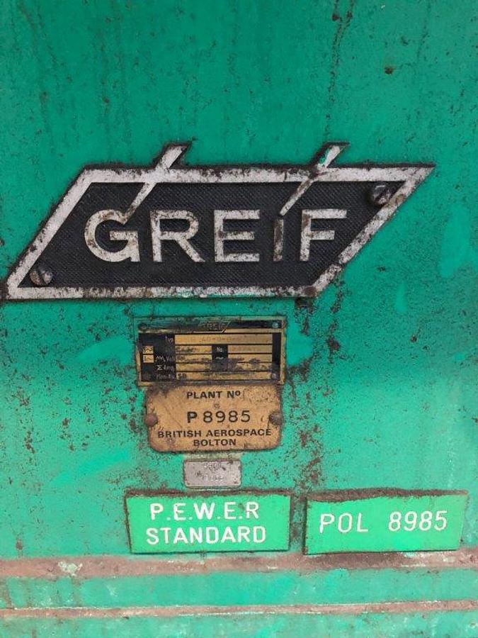Used Greif Dual Speed Double Ended Polisher