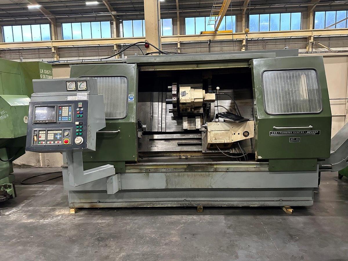 Used MHP MT 80 CNC Heavy Duty Lathe