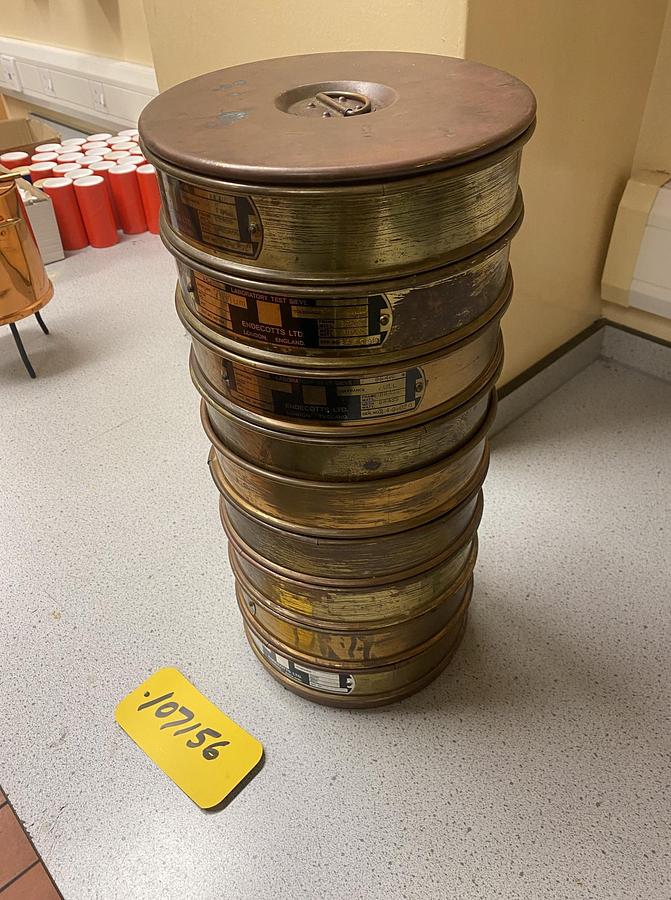 Used ENDECOTTS OF LONDON (9) SIEVES