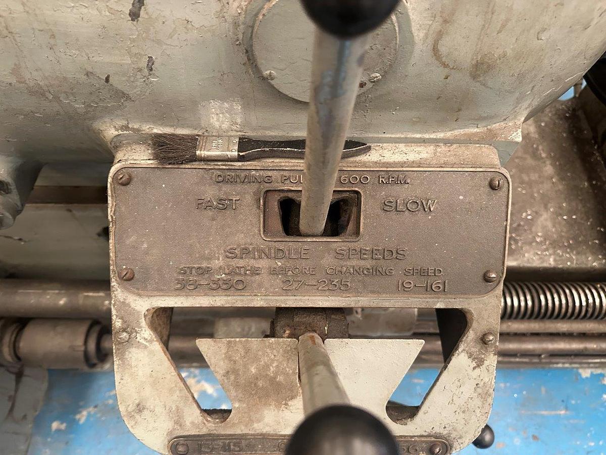 Used Lang 28″ x 200″ Gap bed Centre Lathe