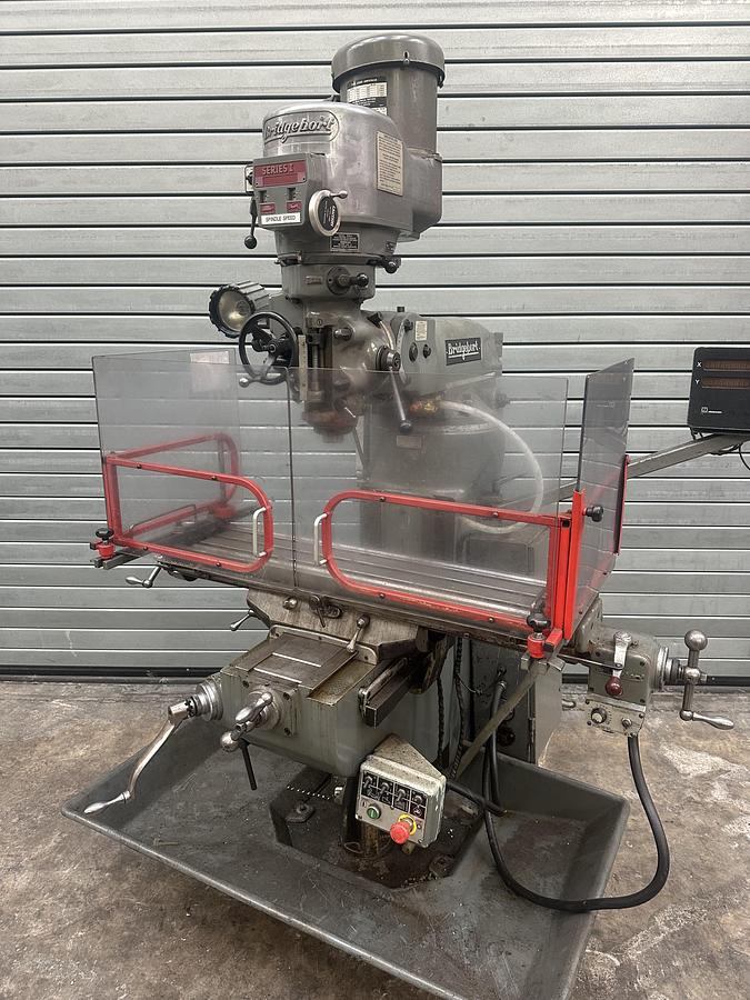 Used Bridgeport Series 1 Vari-speed Turret Mill