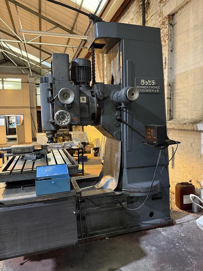 Used Boko F3 Universal Boring & Milling Machine