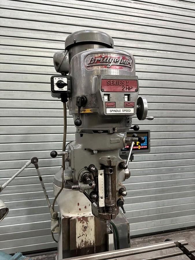Used Bridgeport Series 1 2hp Vari speed Turret Mill