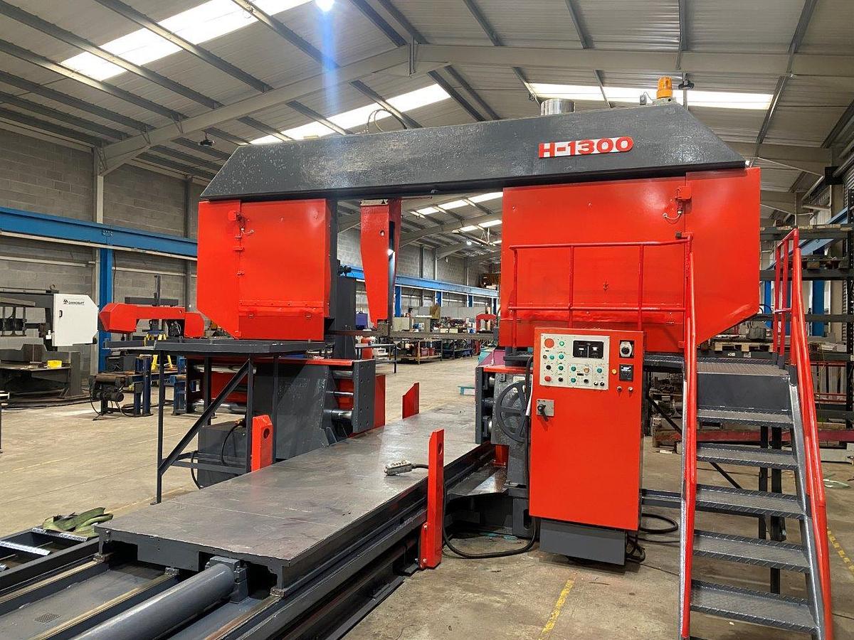 Used Amada H1300 Horizontal Bandsaw