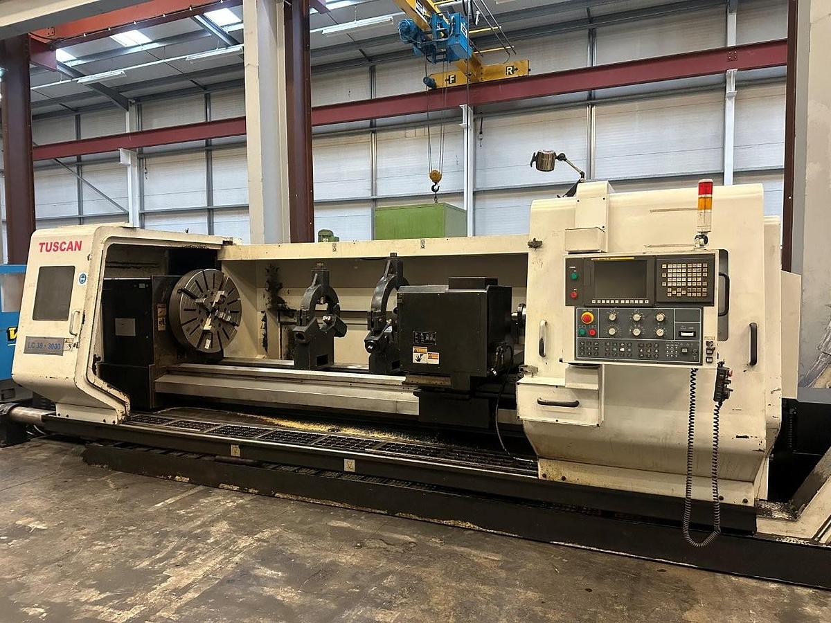 Used Tuscan LC38 x 3000mm CNC Lathe