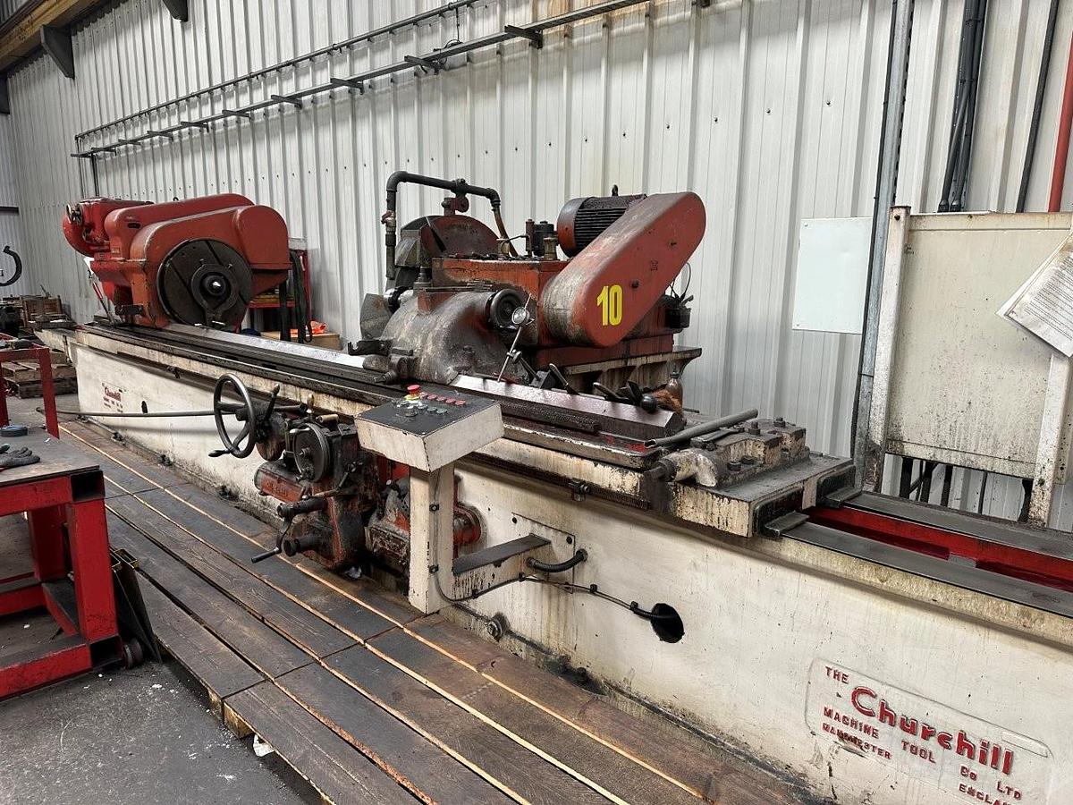 Used Churchill Model D Cylindrical Grinder