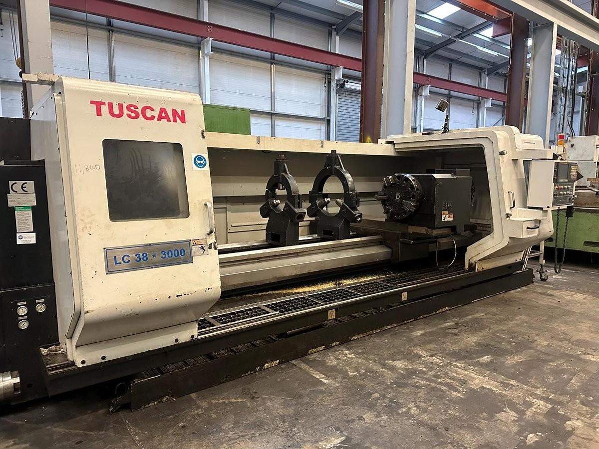 Used Tuscan LC38 x 3000mm CNC Lathe