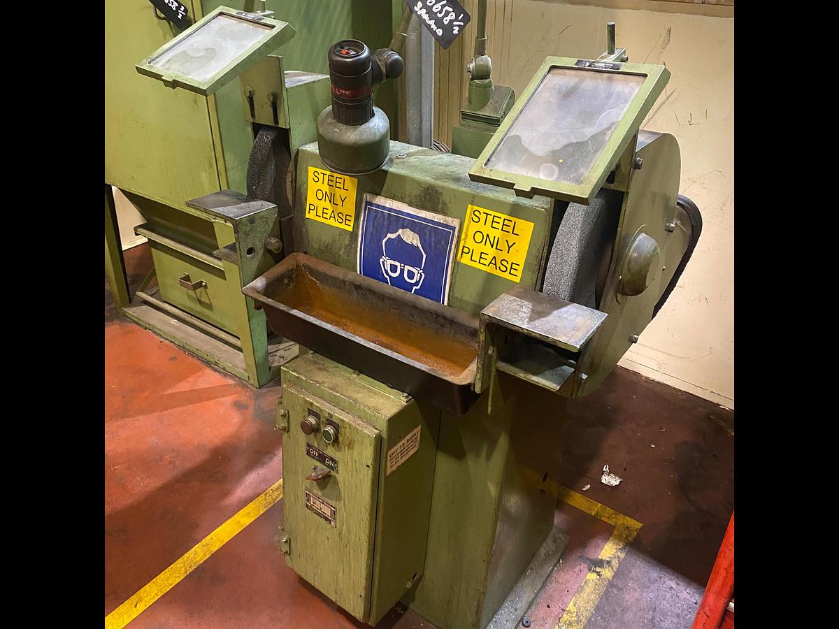 Used Samand 14” Double Ender Grinder