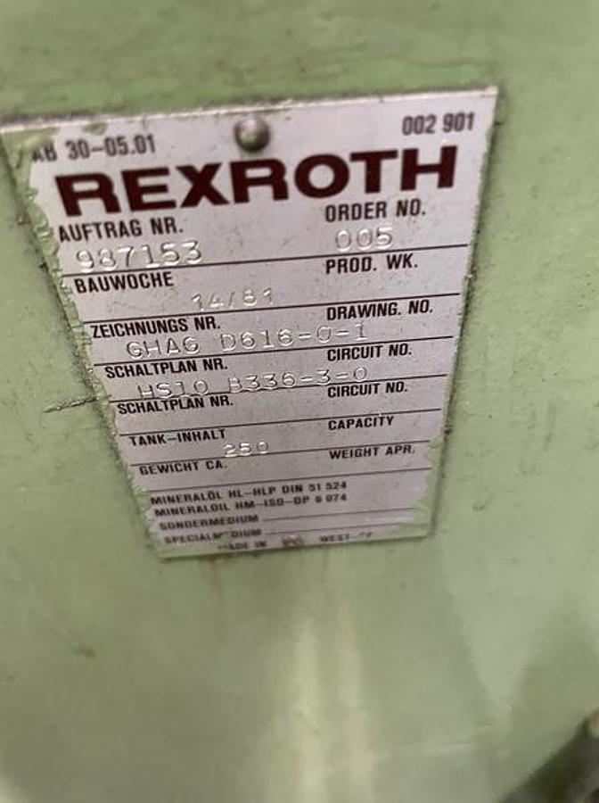 Used Gockel G8 el (6130PL) x 5100mm Surface Grinder