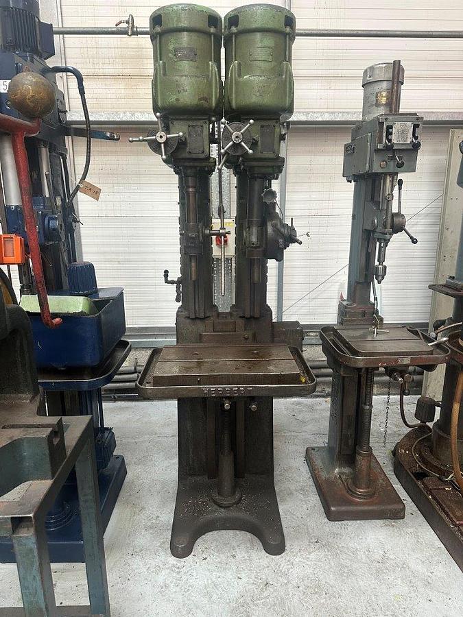 Used Herbert Twin Spindle Drill