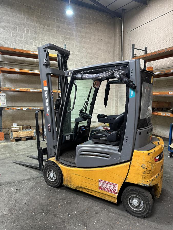 Used Jungheinrich EFG 316K 400ZZ 1600kg Electric Fork Lift