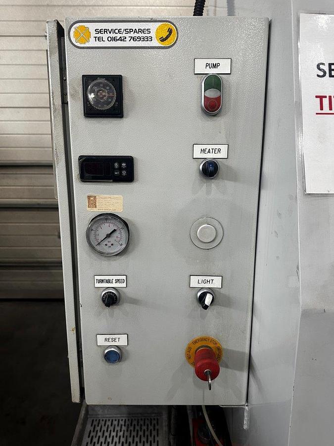 Used Aquablast 1515 Wet Blasting Cabinet (2011)