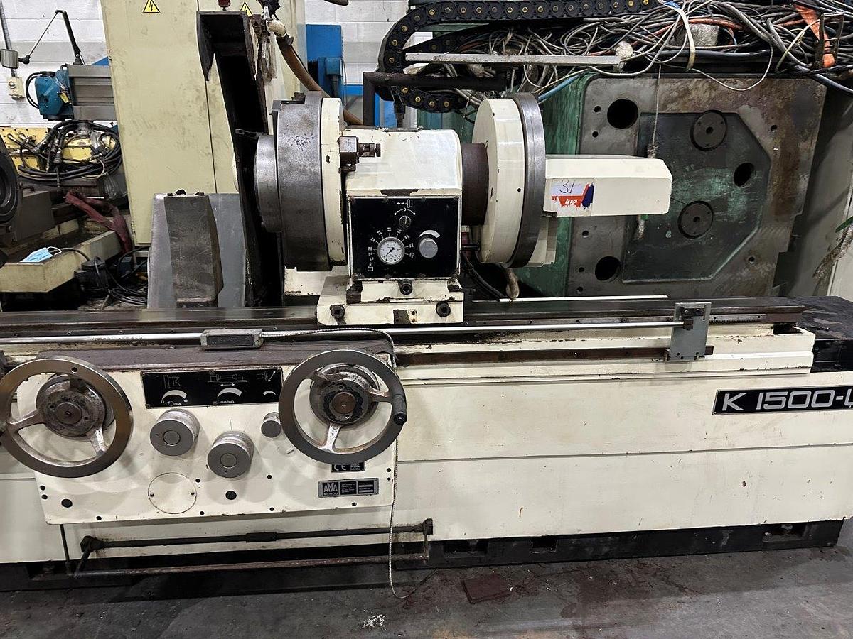 Used AMC Schou Model K-1500U Crankshaft Grinder