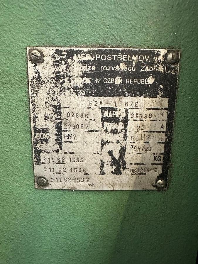 Used Tos FNK Turret Mill