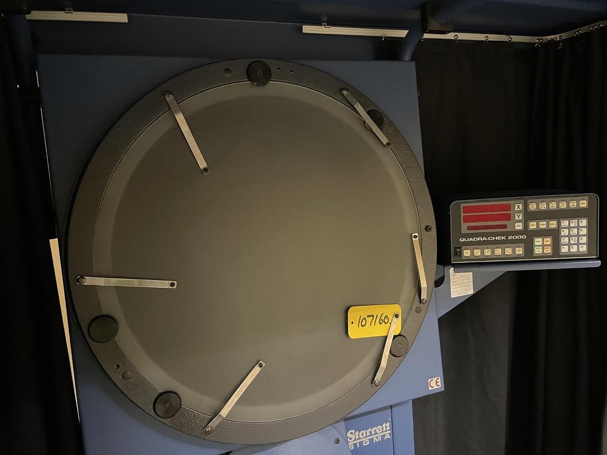 Used Starrett Sigma HF600 Horizontal Floor Standing Comparator