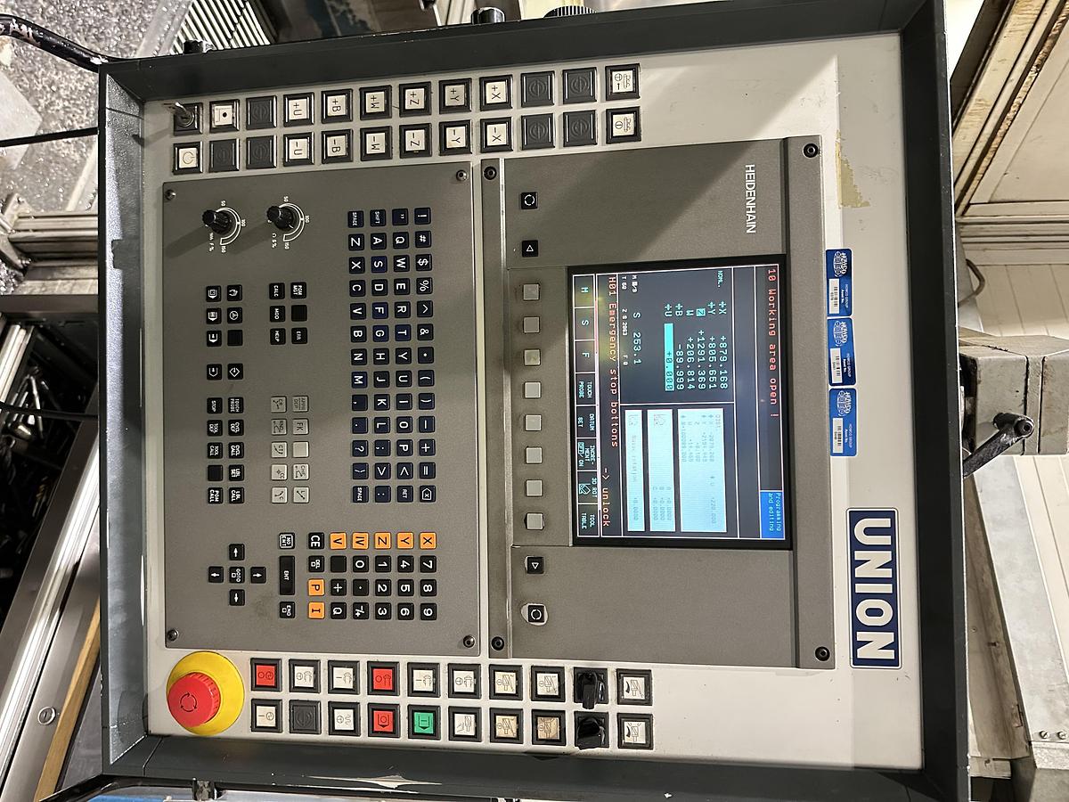 Used Union KCU-130 Table Type Horizontal Boring Machine