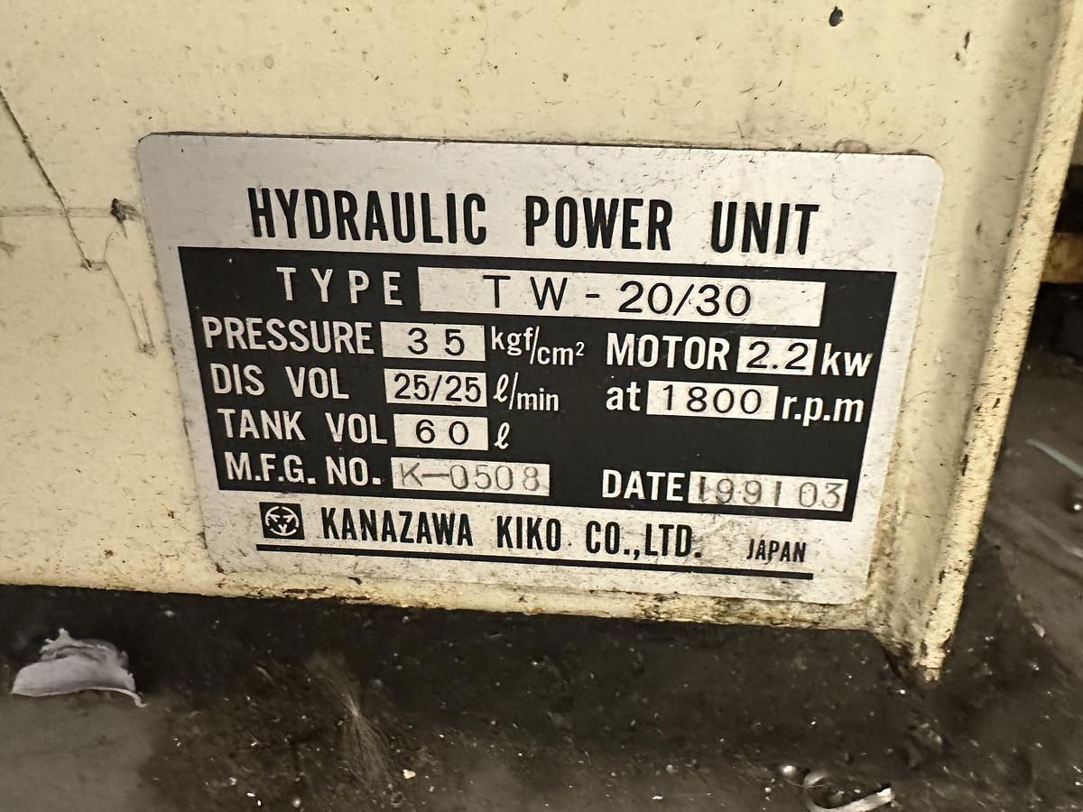 Used Nakamura Tome 20/30 CNC Lathe (1991)