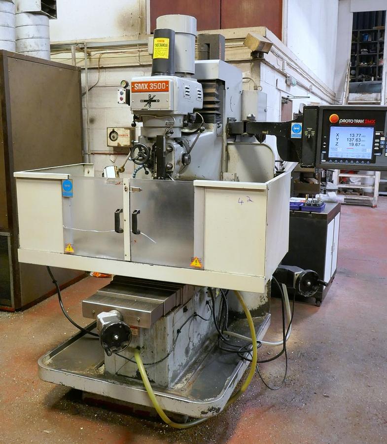 Used XYZ SMX 3500 CNC Turret Mill