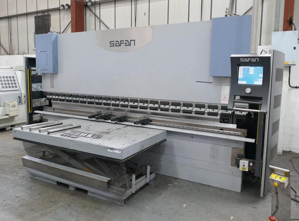 Used Safan 120-4300 TS-1 CNC Pressbrake