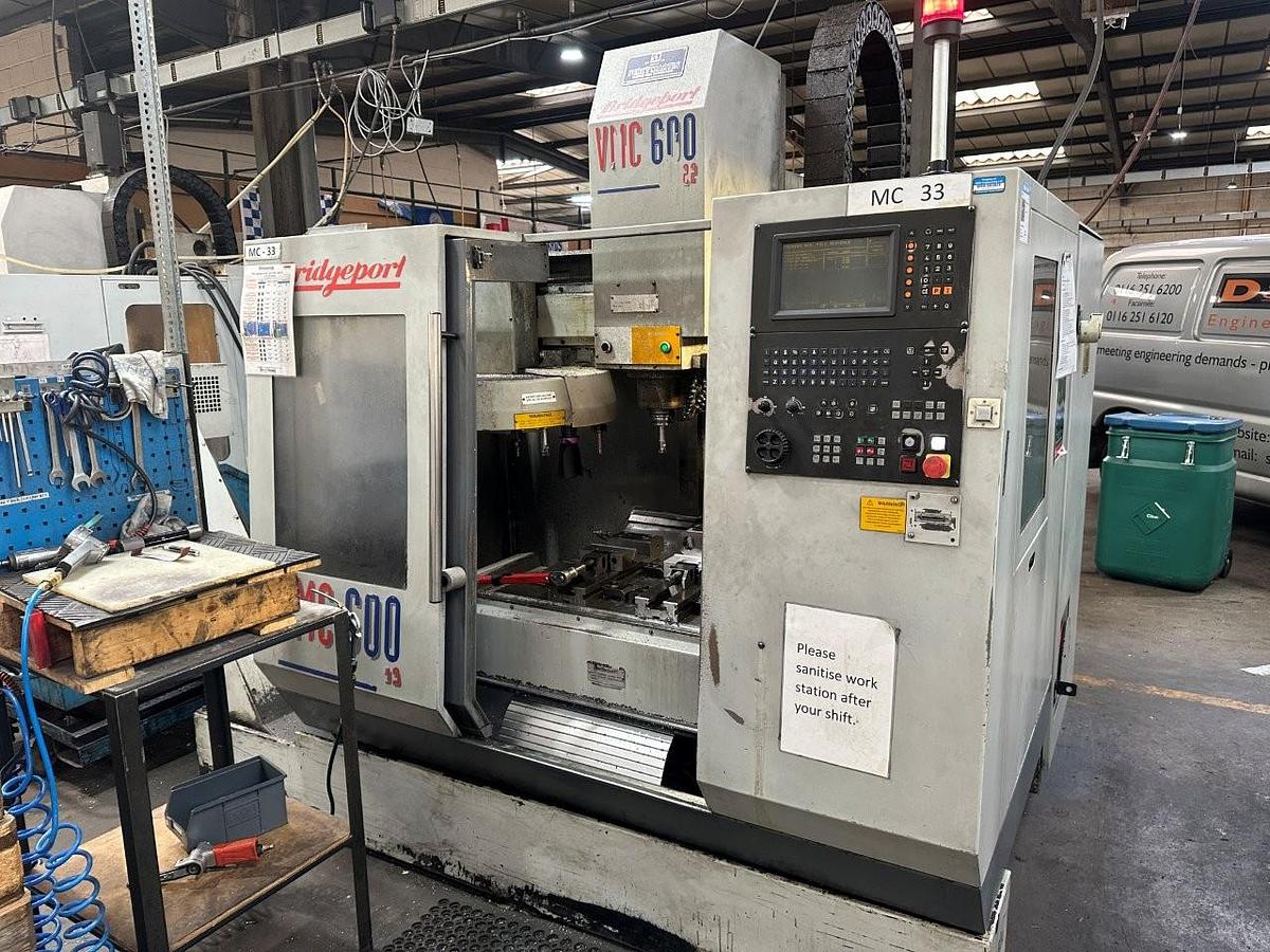 Used Bridgeport VMC600 Vertical Machining Centre
