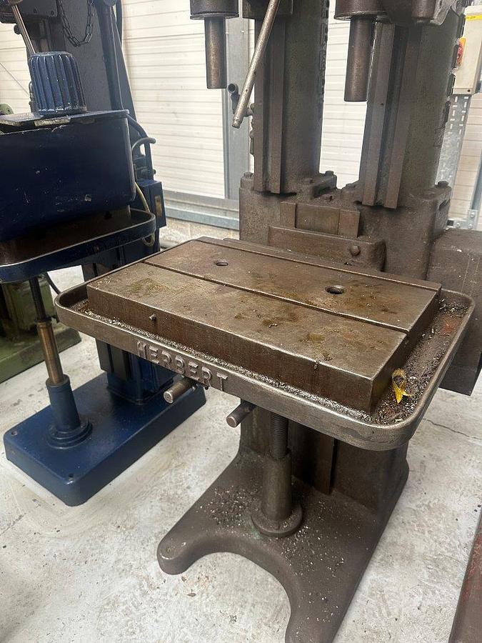 Used Herbert Twin Spindle Drill