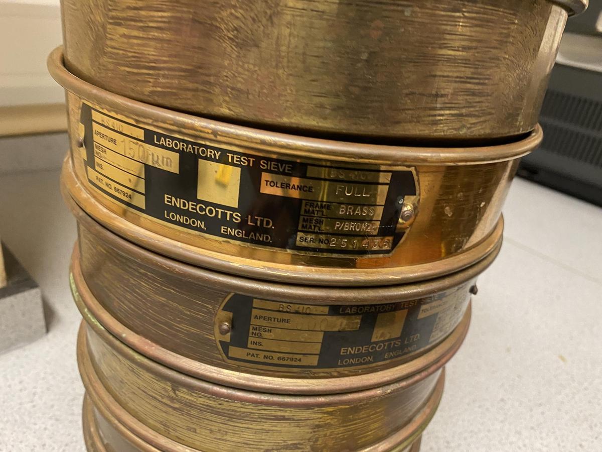 Used ENDECOTTS OF LONDON (9) SIEVES