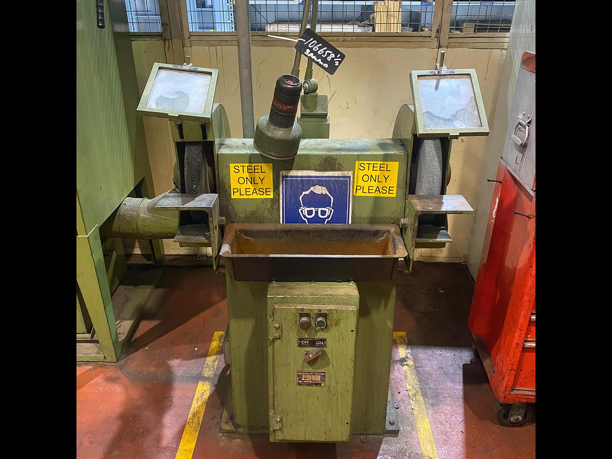 Used Samand 14” Double Ender Grinder