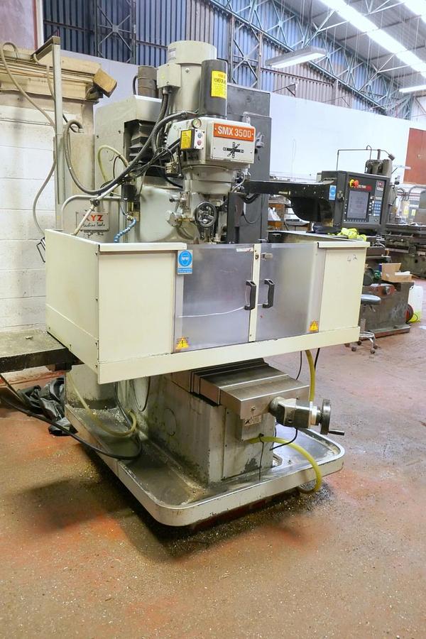 Used XYZ SMX 3500 CNC Turret Mill