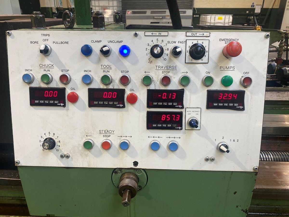 Used Ryazan Model PT 60168 2000mm Deep Hole Borer