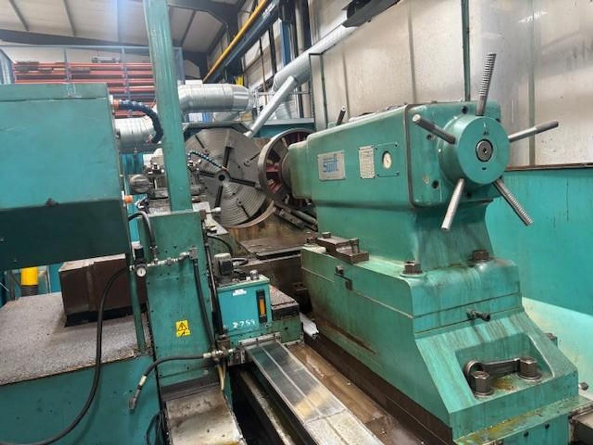 Used Crawford Swift L10 x 7500mm CNC Heavy-Duty Turning & Boring Lathe 