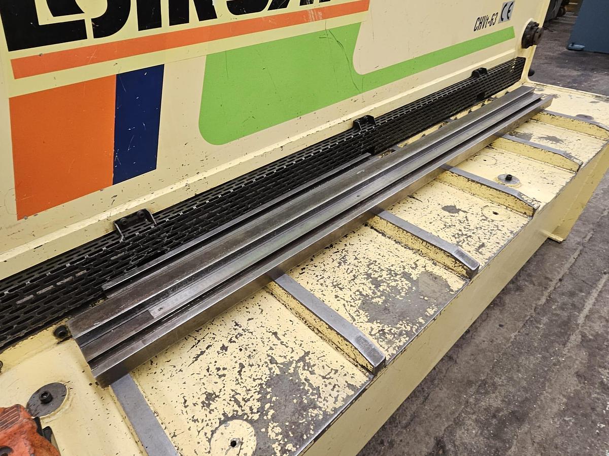 Used Loire Safe CHVT-63 3000mm x 6mm Guillotine