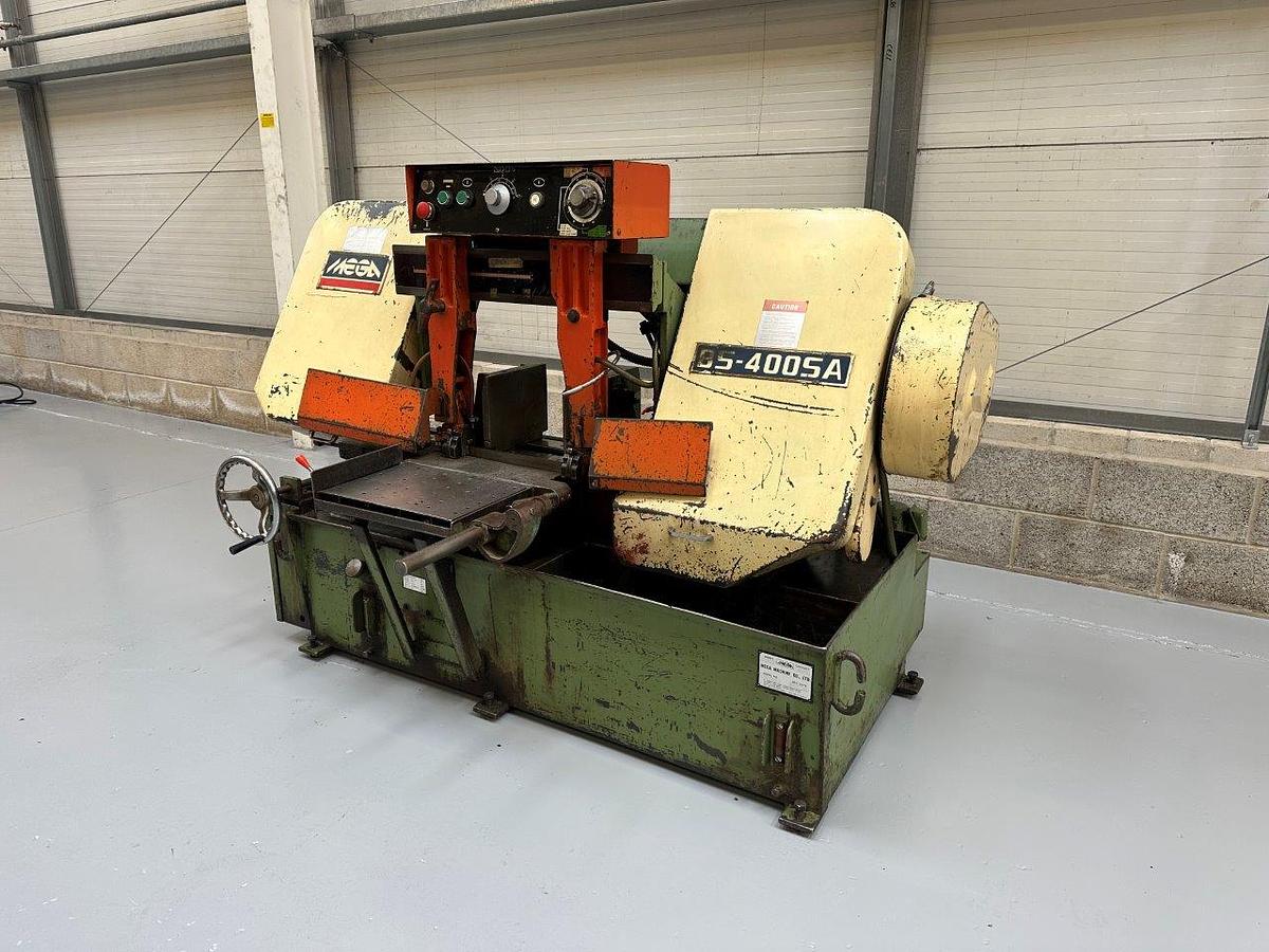 Used Mega BS 400 SA Horizontal Bandsaw