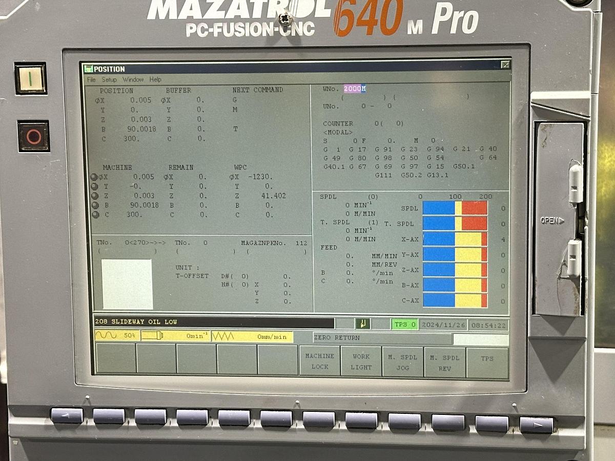 Used Mazak Integrex E-650H Lathe