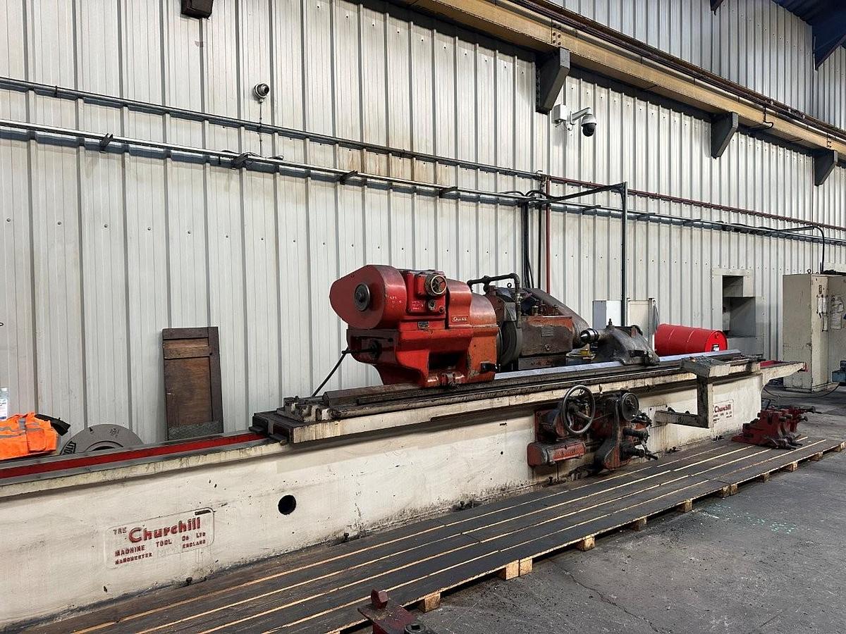 Used Churchill Model D Cylindrical Grinder