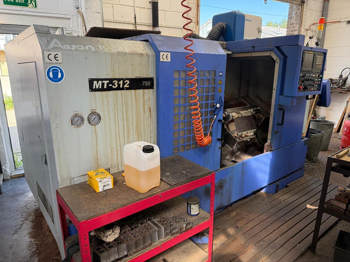 Used Ecoca MT-312/750 CNC Lathe