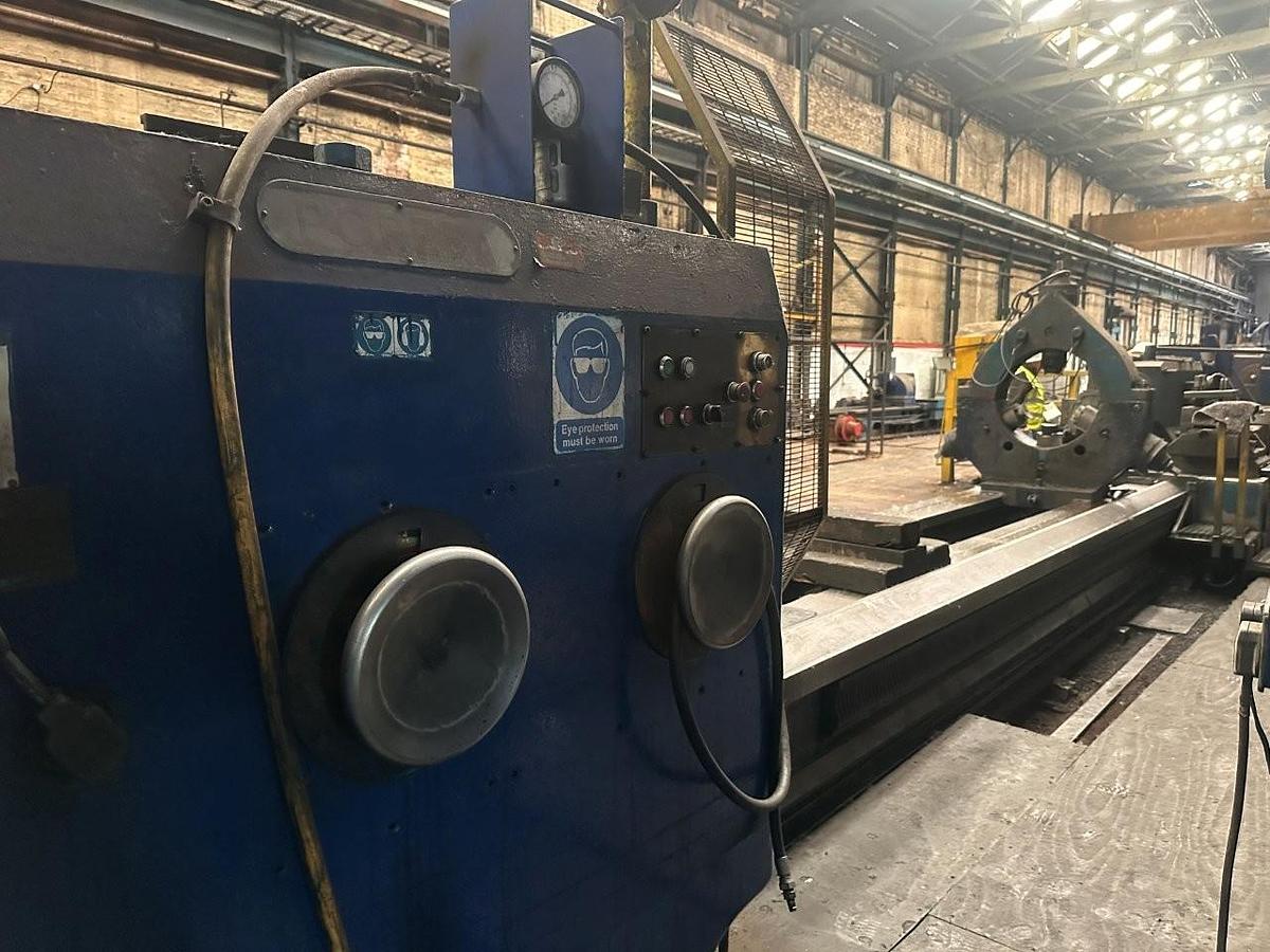 Used Poreba TCG 125 x 6000mm Heavy Duty Lathe
