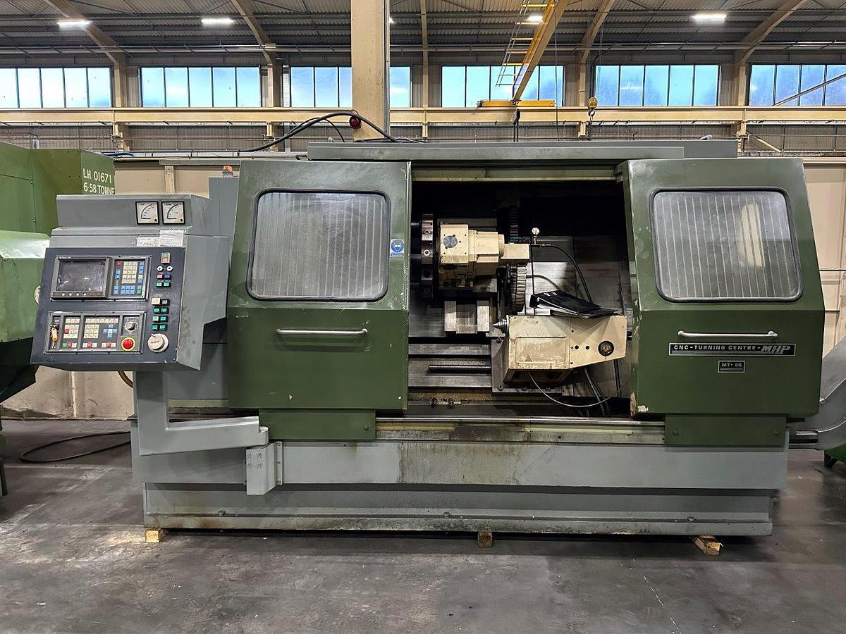 Used MHP MT 80 CNC Heavy Duty Lathe