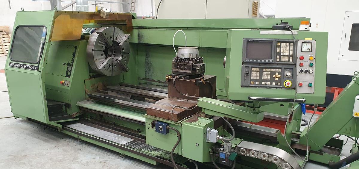 Used Binns & Berry Data 2000mm CNC Lathe