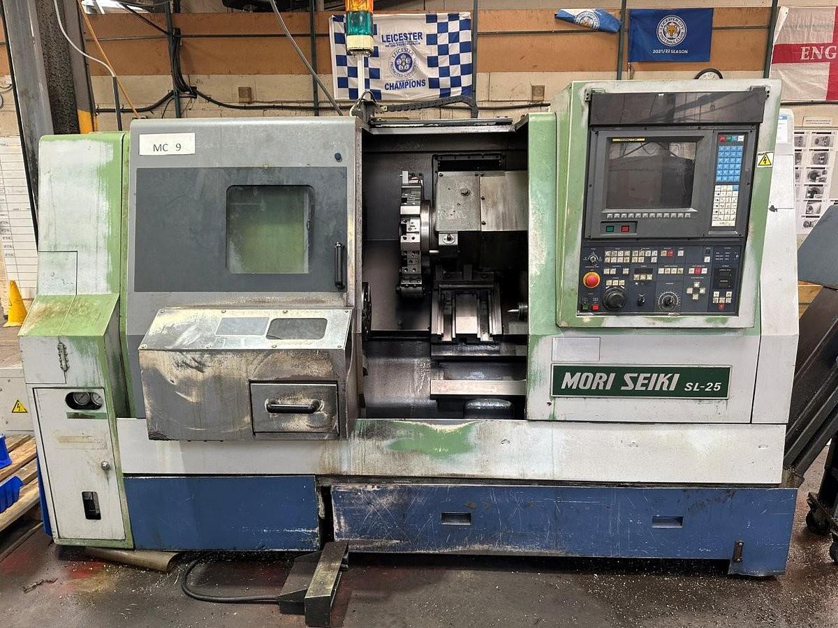 Used Mori Seiki SL 25B5 CNC Lathe