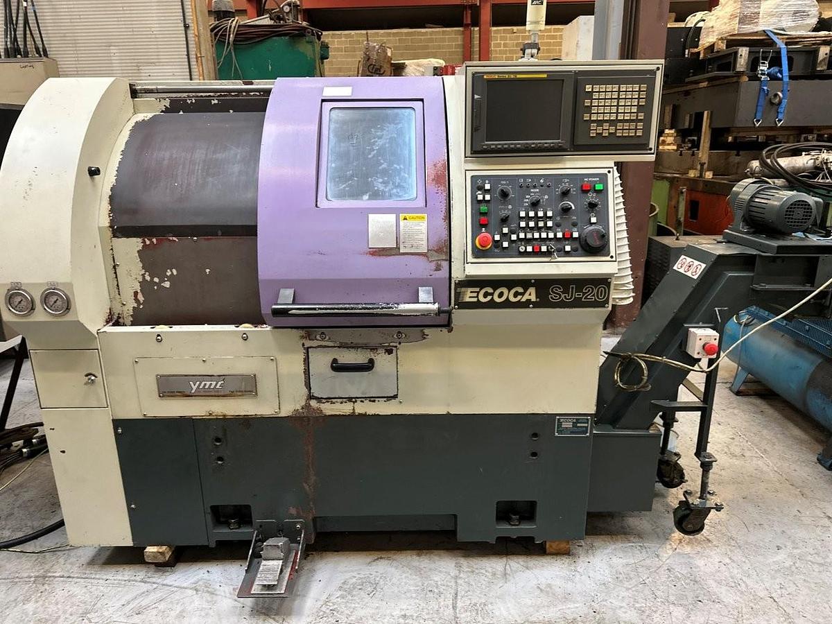 Used Ecoca SJ 20 CNC Lathe (2004)
