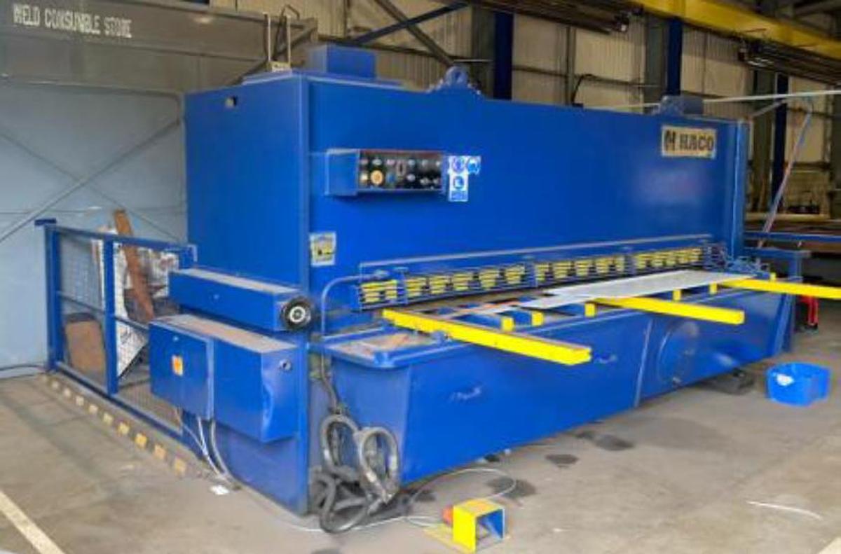 Used Haco HSL 3013 Guillotine (13mm max cut x 3050mm)