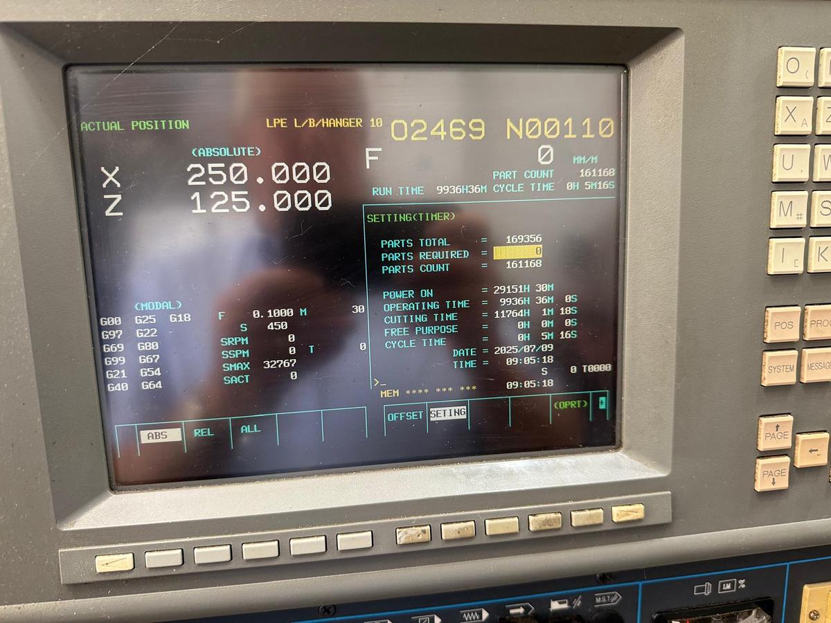 Used Ecoca SJ 30 HT CNC Lathe (2003)