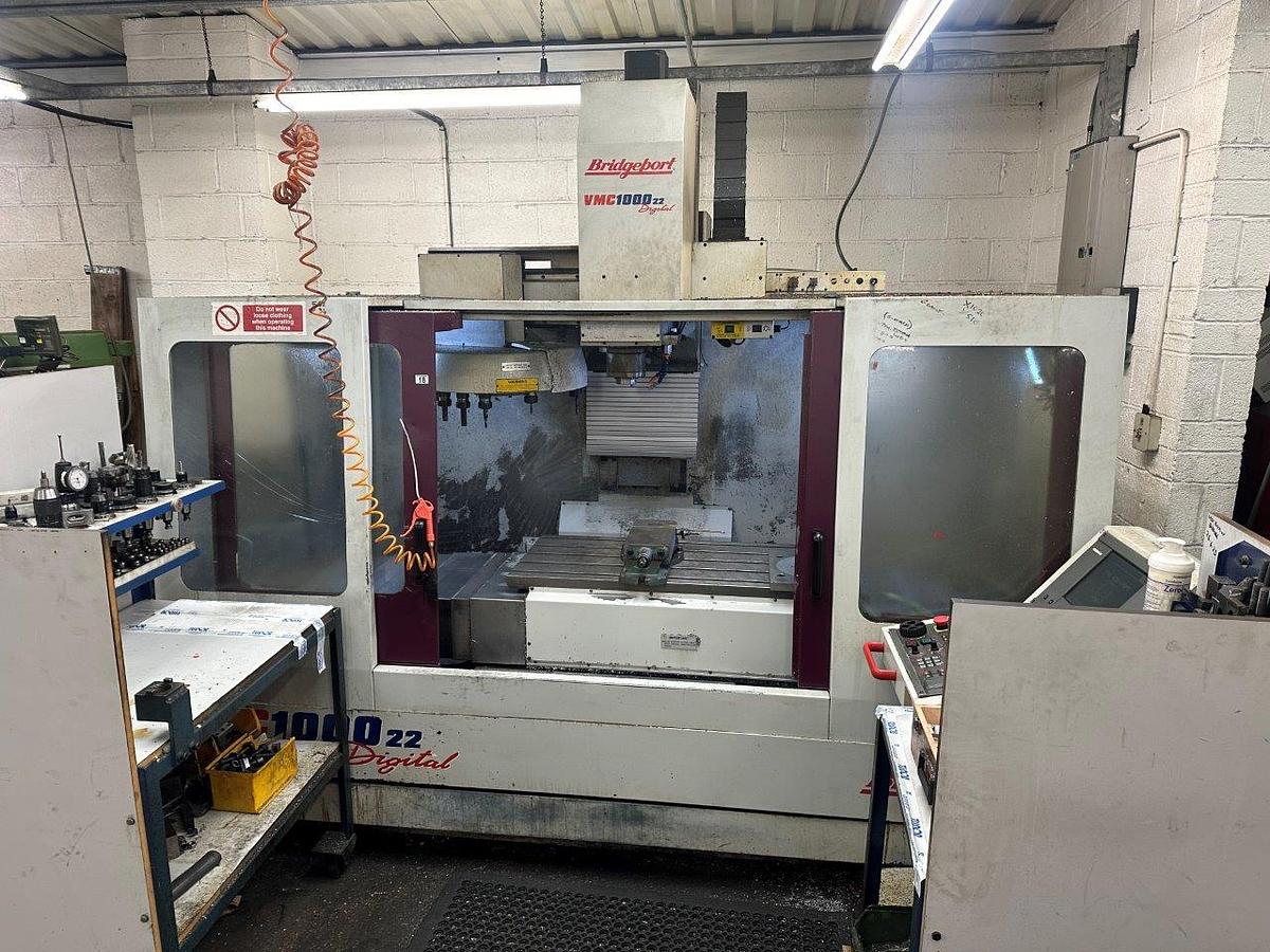 Used Bridgeport VMC 1000/22 Machining Centre (1999)