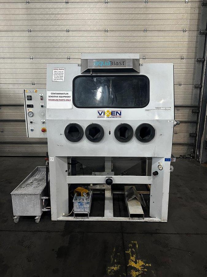 Used Aquablast 1515 Wet Blasting Cabinet (2011)